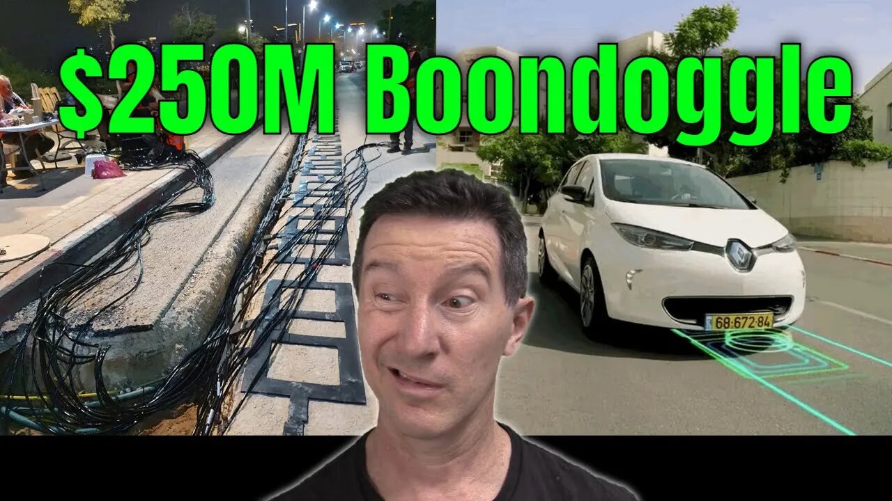 EEVblog 1584 - Wireless Freakin EV Charging Roads! A $250M Boondoggle