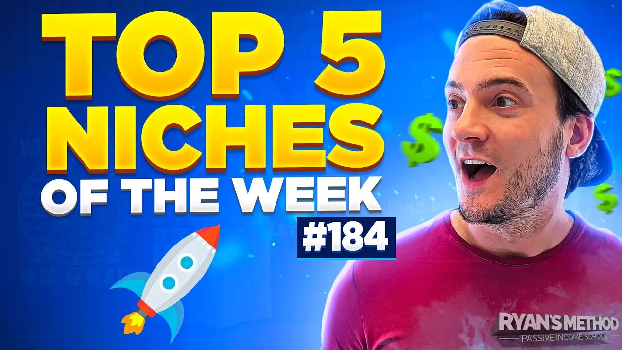 TOP 5 NICHES π₯ Print on Demand Niche Research # 184 β (11/19/2023)