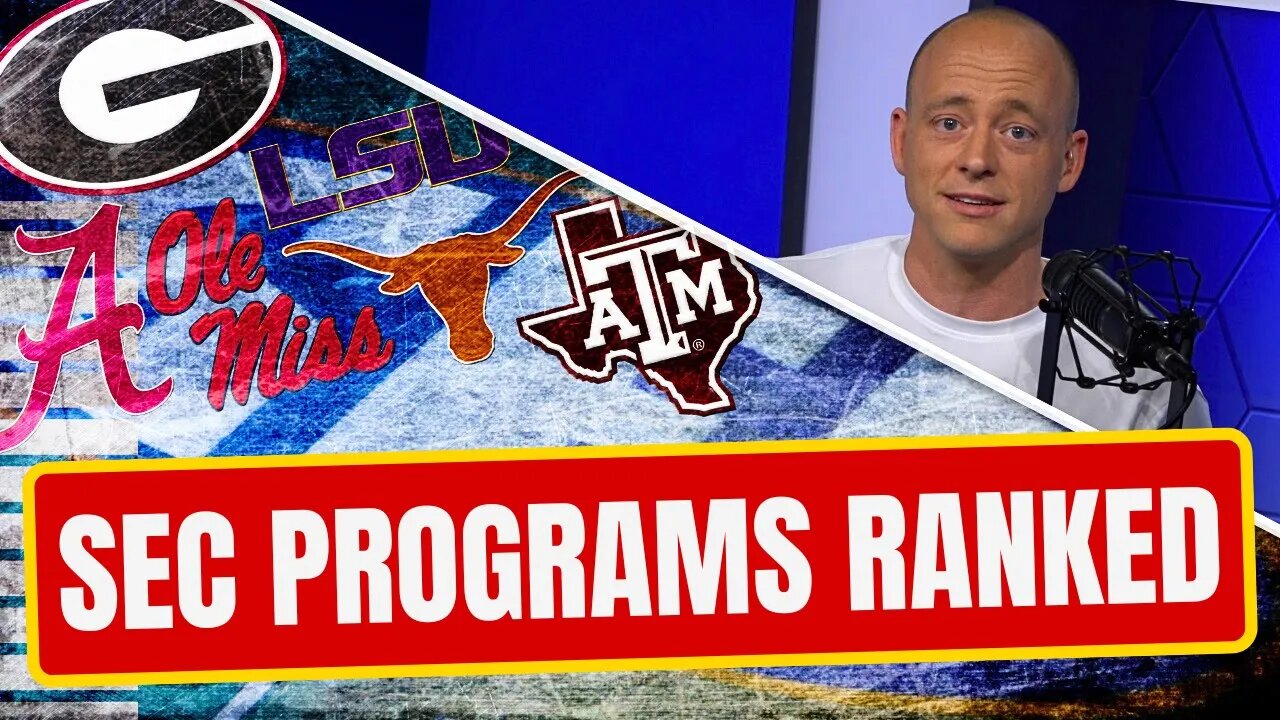 Josh Pates SEC Program Power Rankings (Late Kick Cut)