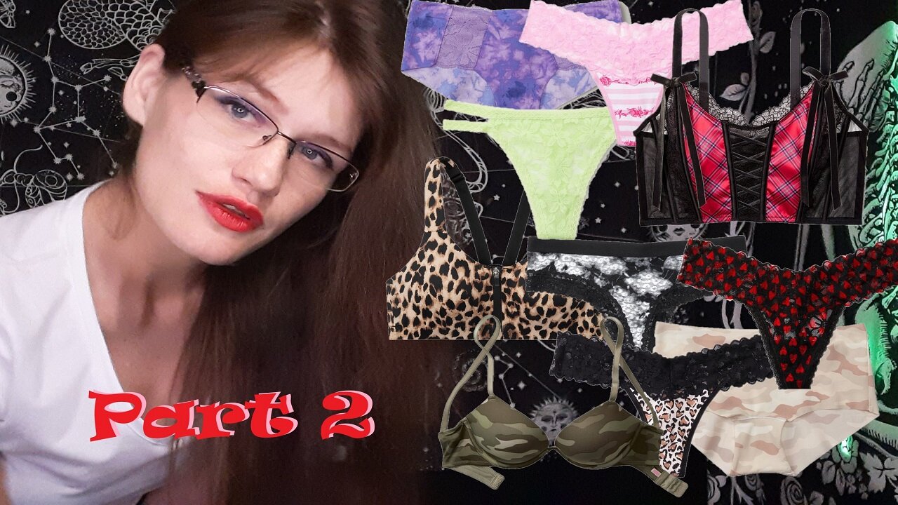 Victorias Secret Panty & Lingerie Try On Haul part 2