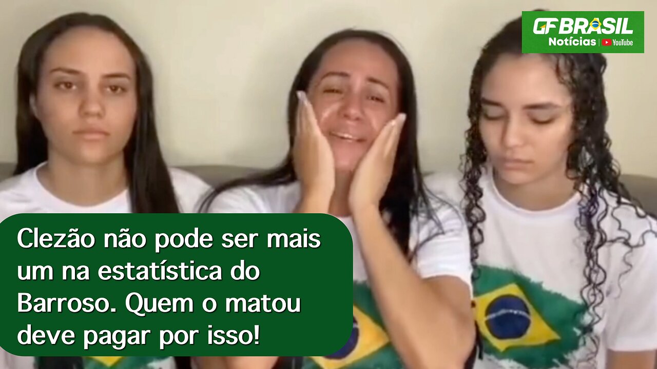 Clezão não pode ser mais um na estatÃstica do Barroso. Quem o matou deve pagar por isso!