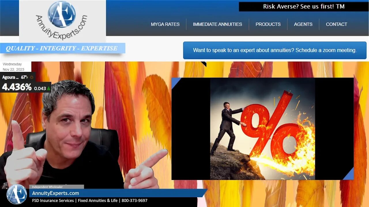 HUGE collapse in Fixed Annuity rates? MYG Annuity interest rates fall off cliff & Thanksgiving 2023!