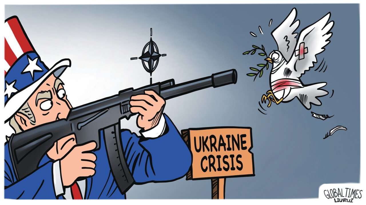 NATO WAR MACHINE DOESNT WANT PEACE