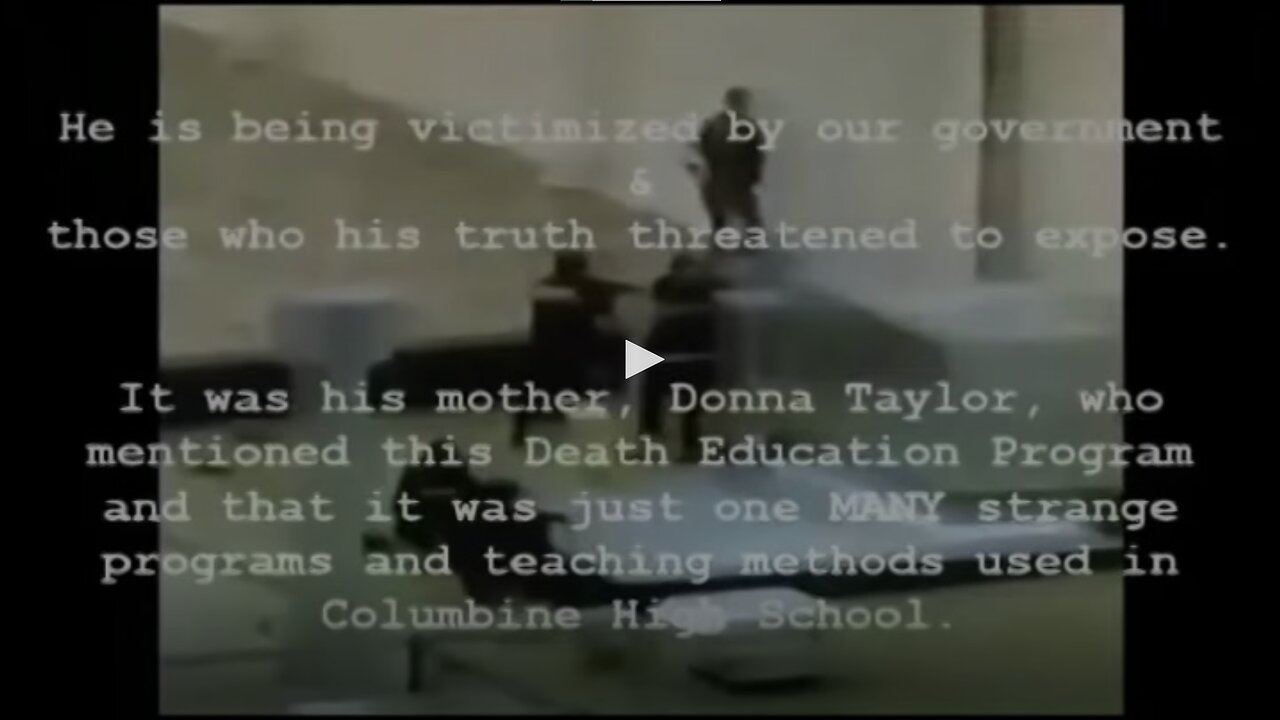 Columbine High Featured on TV DEATH ED 20/20 Special Aired Before 1999 Massacre Drill