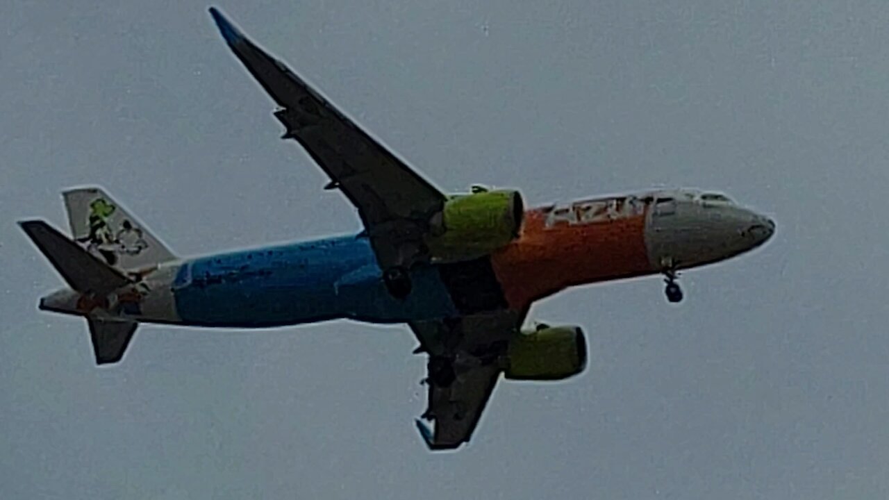Airbus A320NEO PR-YSR coming from Belo Horizonte to Fortaleza