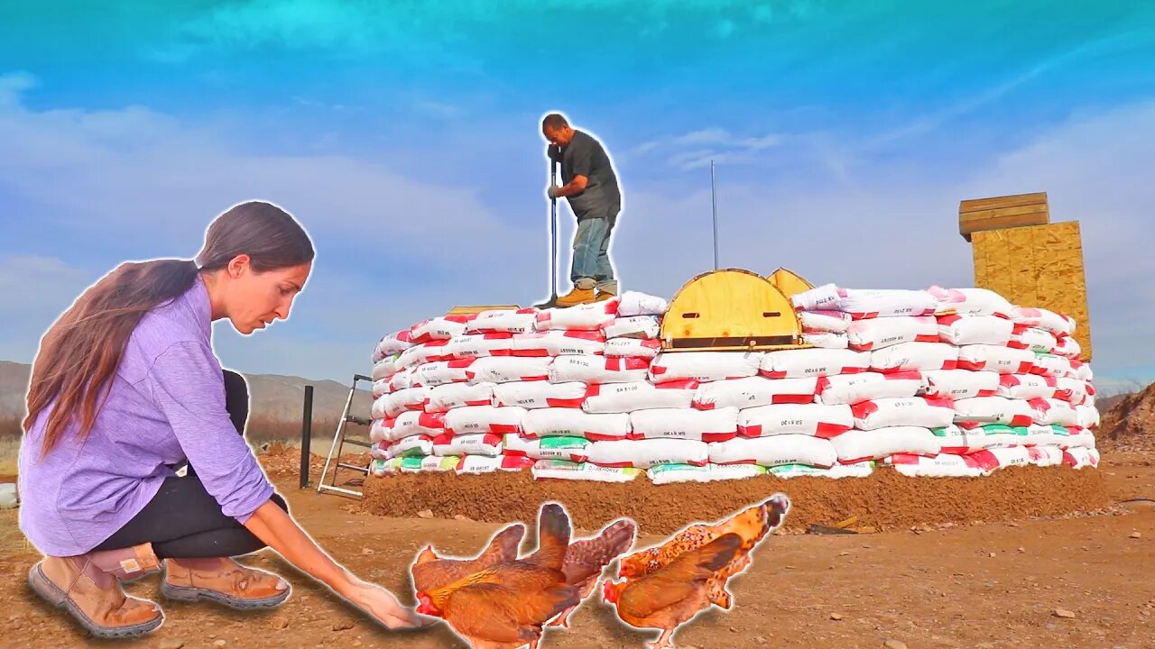 What Its REALLY Like Living OFF-Grid and Building An Earthbag House