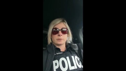 🇨🇦 ANOTHER CANADIAN POLICE OFFICER SUPPORTS FREEDOM ❤️