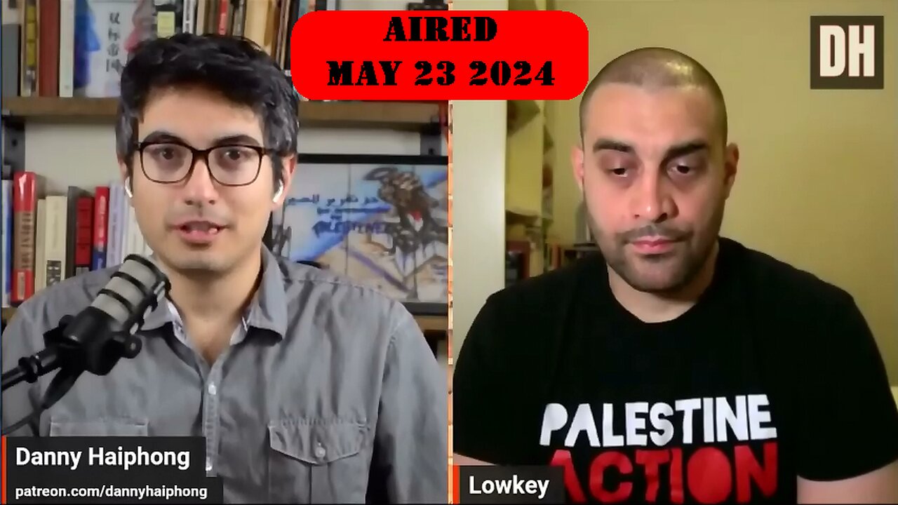 ►🚨▶◾️⚡️⚡️🇮🇱⚔️🇵🇸 Lowkey Exposes BOMBSHELL UK Military Op Fueling Israel | Danny Haiphong