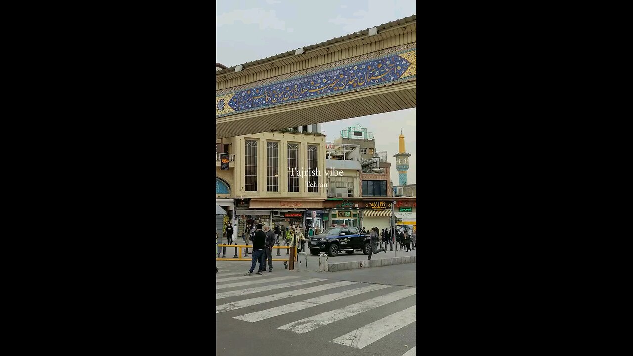 Tajrish district in Tehran.