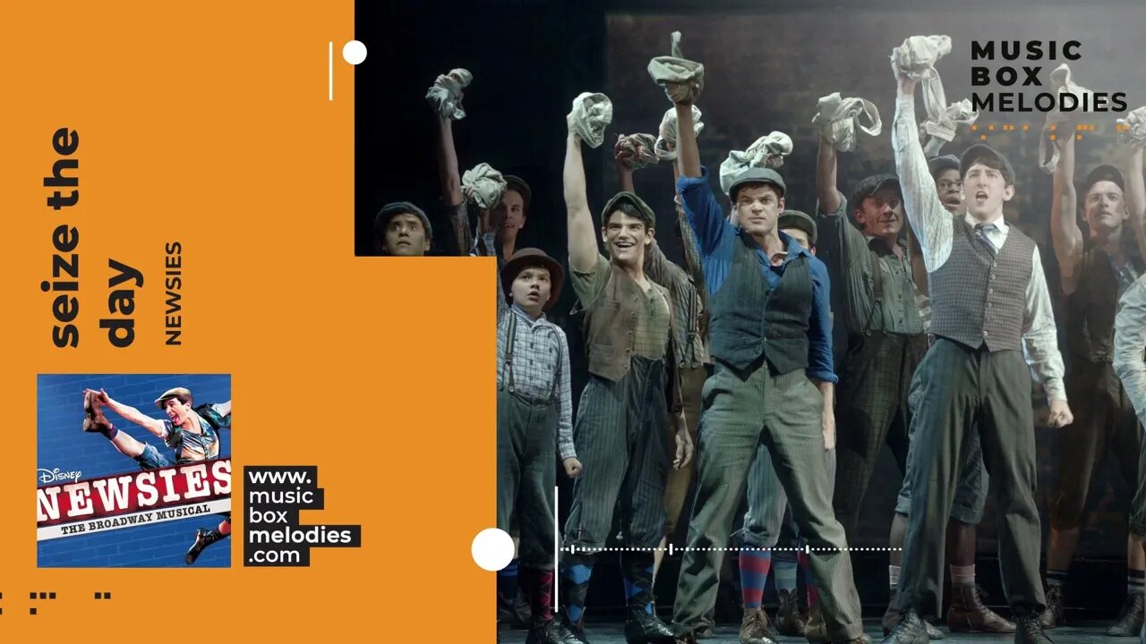 Seize The Day by Newsies Music box version