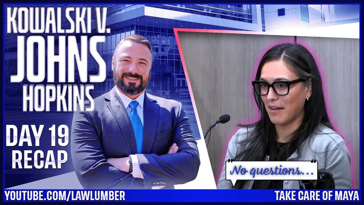 LIVE | Lawyer Reacts - Take Care of Maya Trial: Day 19 | Jury Cross-Examination Continues!