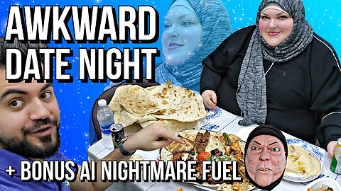 Foodie Beauty and Salah's Awkward Dinner Date Highlights + Creepy AI Pictures