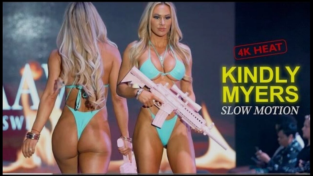 Kindly Myers in SLOW MOTION | Miami Swim Week 2024