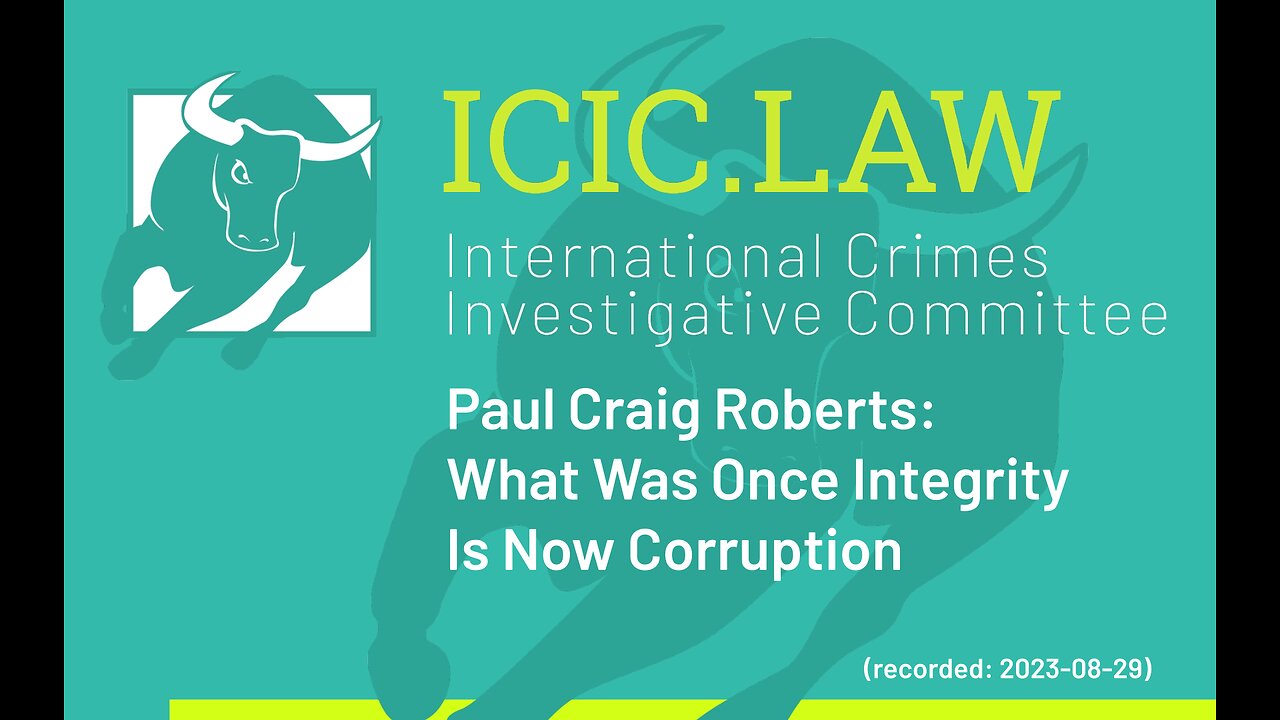 Paul Craig Roberts: What Was Once Integrity Is Now Corruption