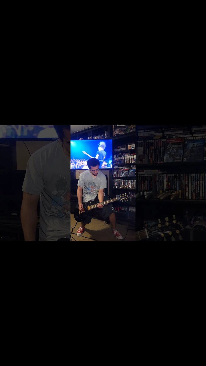 Play No Matter WhatNever had this one happen to me before playing.#metallica #fourhorsemen#lespaul