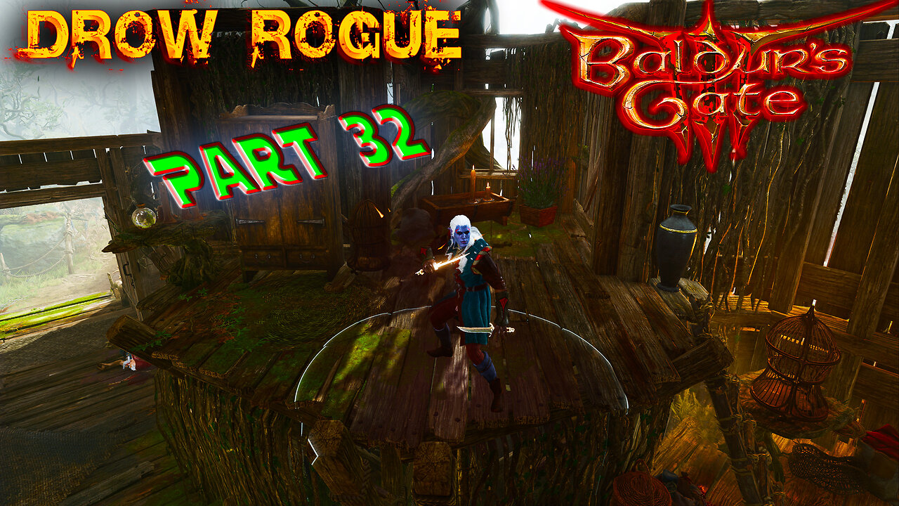 Baldurs Gate 3 - Blind Playthrough - Drow Rogue - Part 32 ( Commentary )