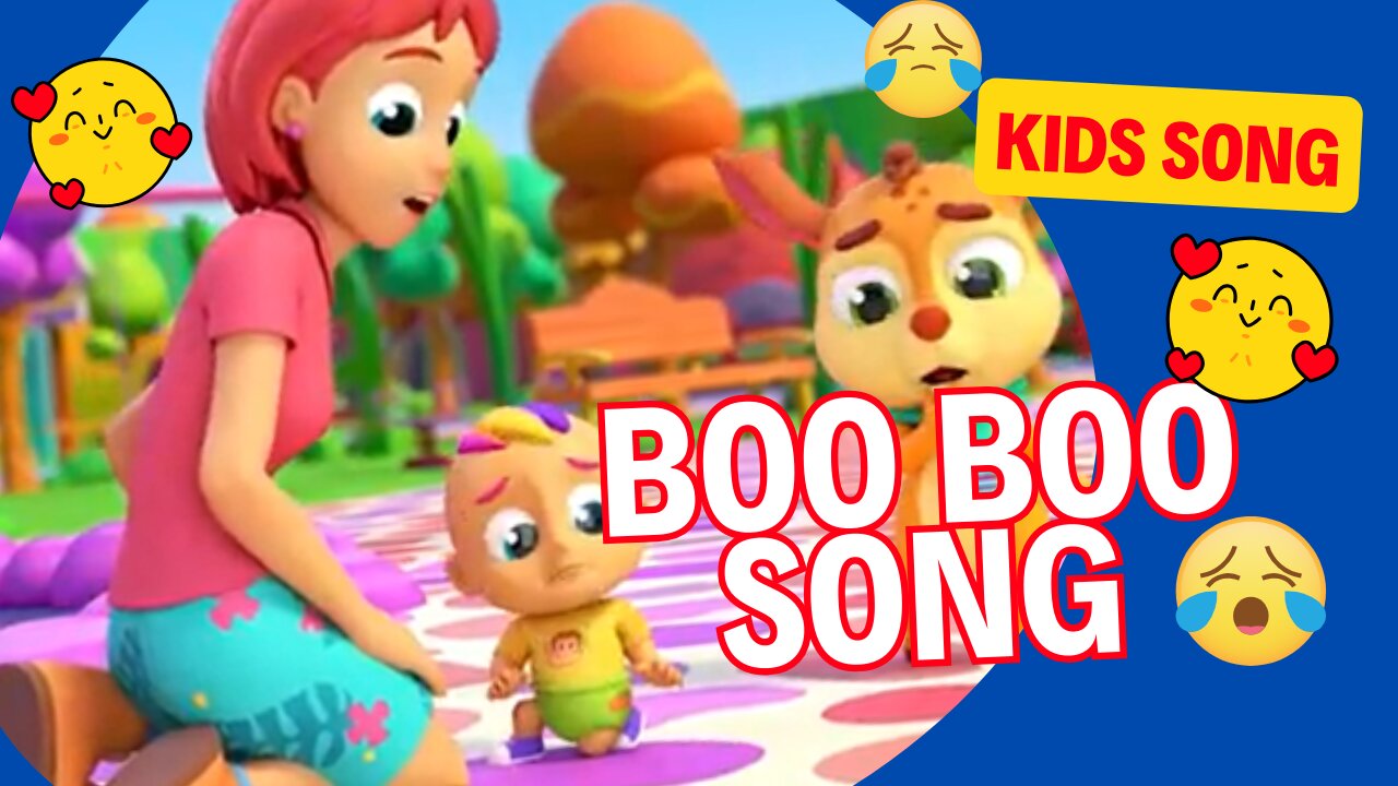 Boo Boo Song! ๐ญ| | Baby Cartoons | Baby Cartoons | New Episode