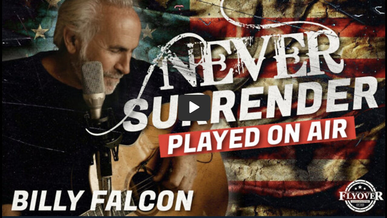 NEVER SURRENDER (Live Acoustic) - BILLY FALCON