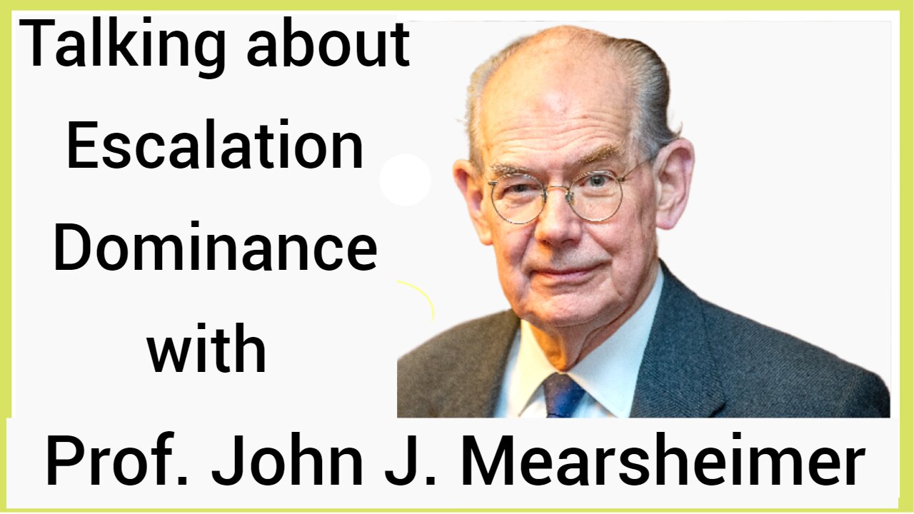 Prof. John J. Mearsheimer: Putins Plan for Eastern Europe