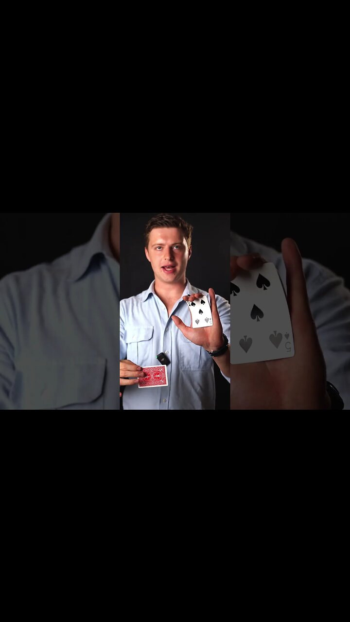 Astonishing Visual Card Trick!#magic