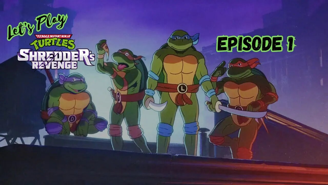 Teenage Mutant Ninja Turtles: Shredders Revenge - Episode 1 Gameplay/Walkthrough/PC/Xbox Game Pass