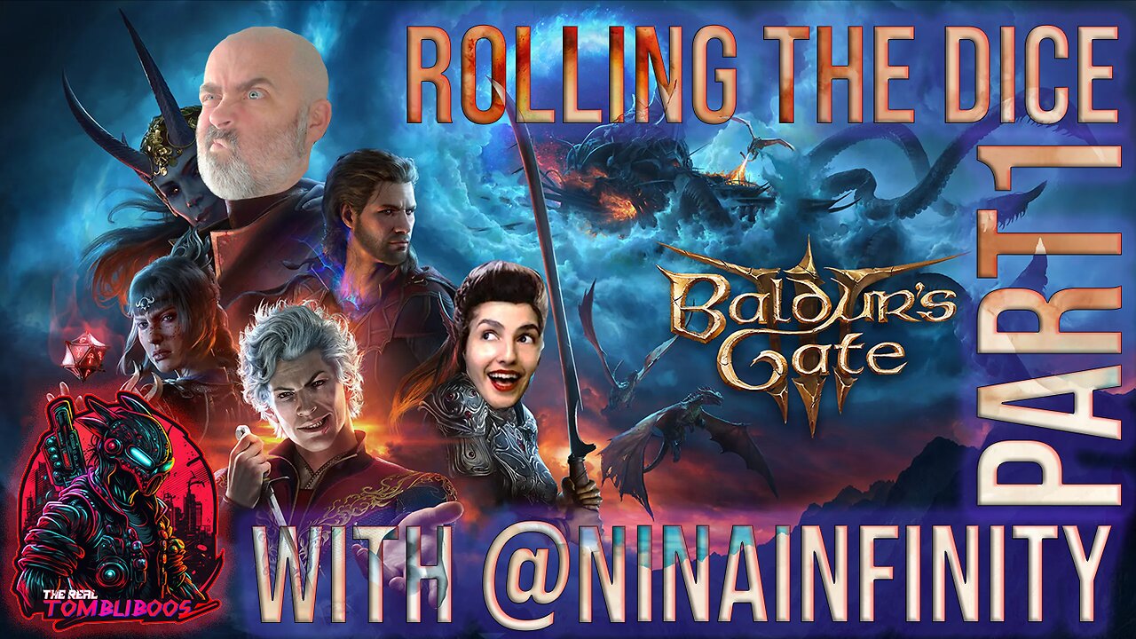 🧙‍♂️ Baldurs Gate 3: First-Time Play Through with @NinaInfinity | Part 1 🧙‍♂️