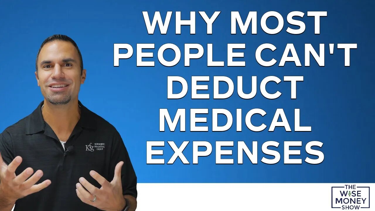 Why Most People Cant Deduct Medical Expenses on Taxes