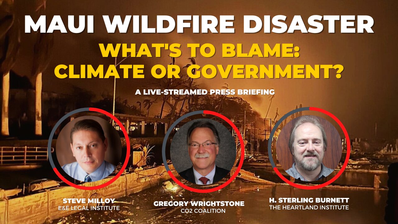 Maui Wildfire Disaster: Whats to Blame - Climate or Government?