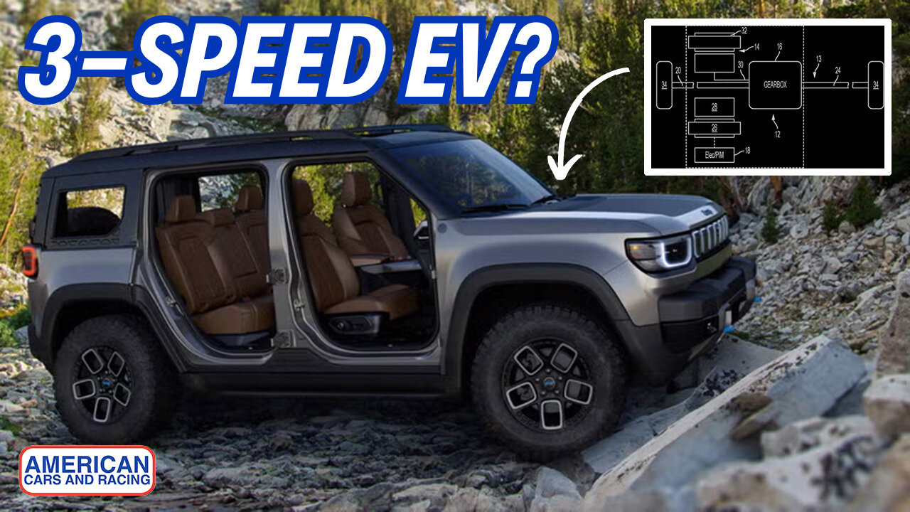 Future Jeep, Dodge And Ram EVs May Have A 3-Speed Transmission