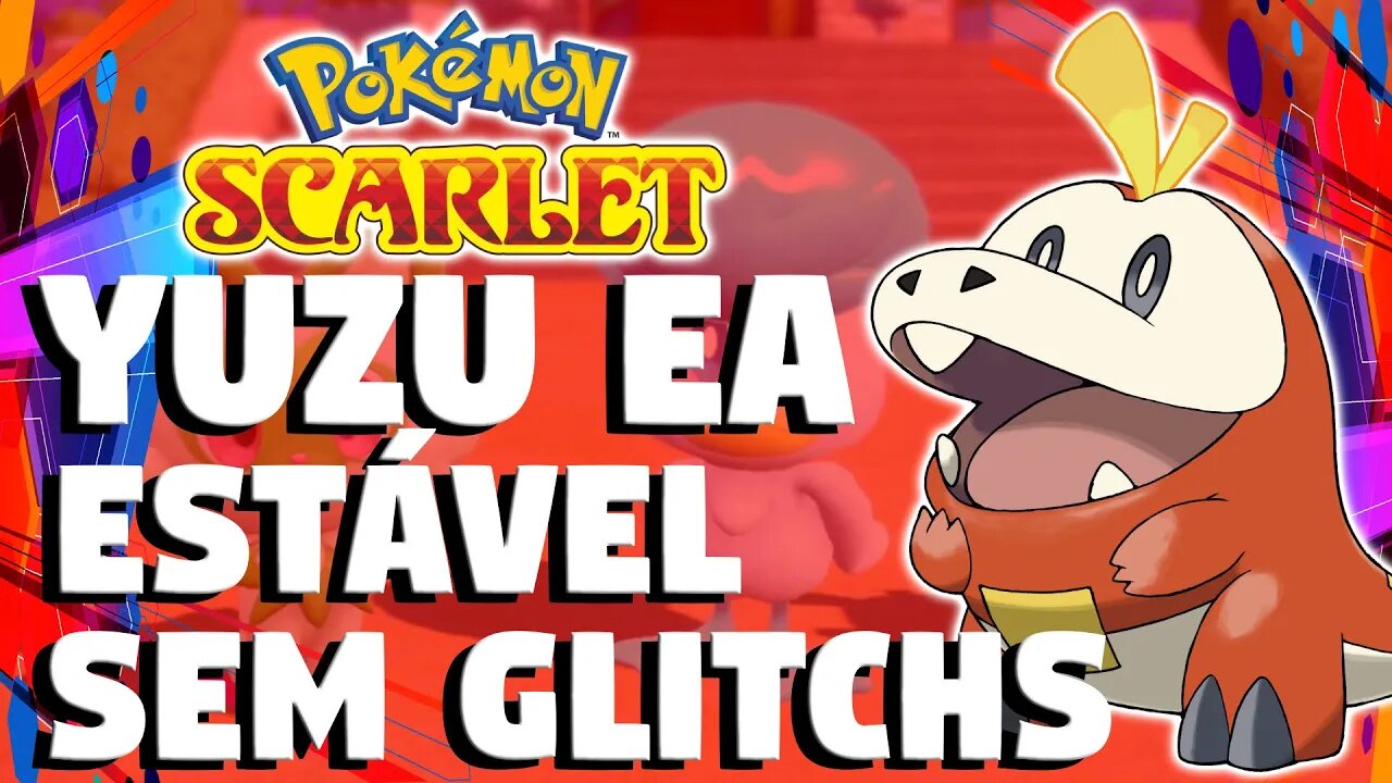 Pokémon Scarlet no Yuzu EA 3627: Estabilidade em 30 FPS e Poucos Glitches!