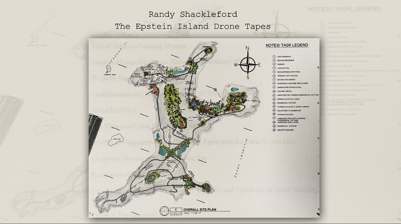 Poster frame from Rusty Shackleford - The Epstein Island Drone Tapes