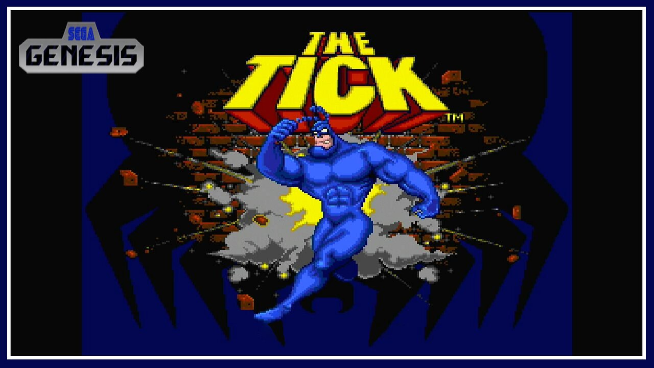 Start to Finish: The Tick gameplay for Sega Genesis - Retro Game Clipping