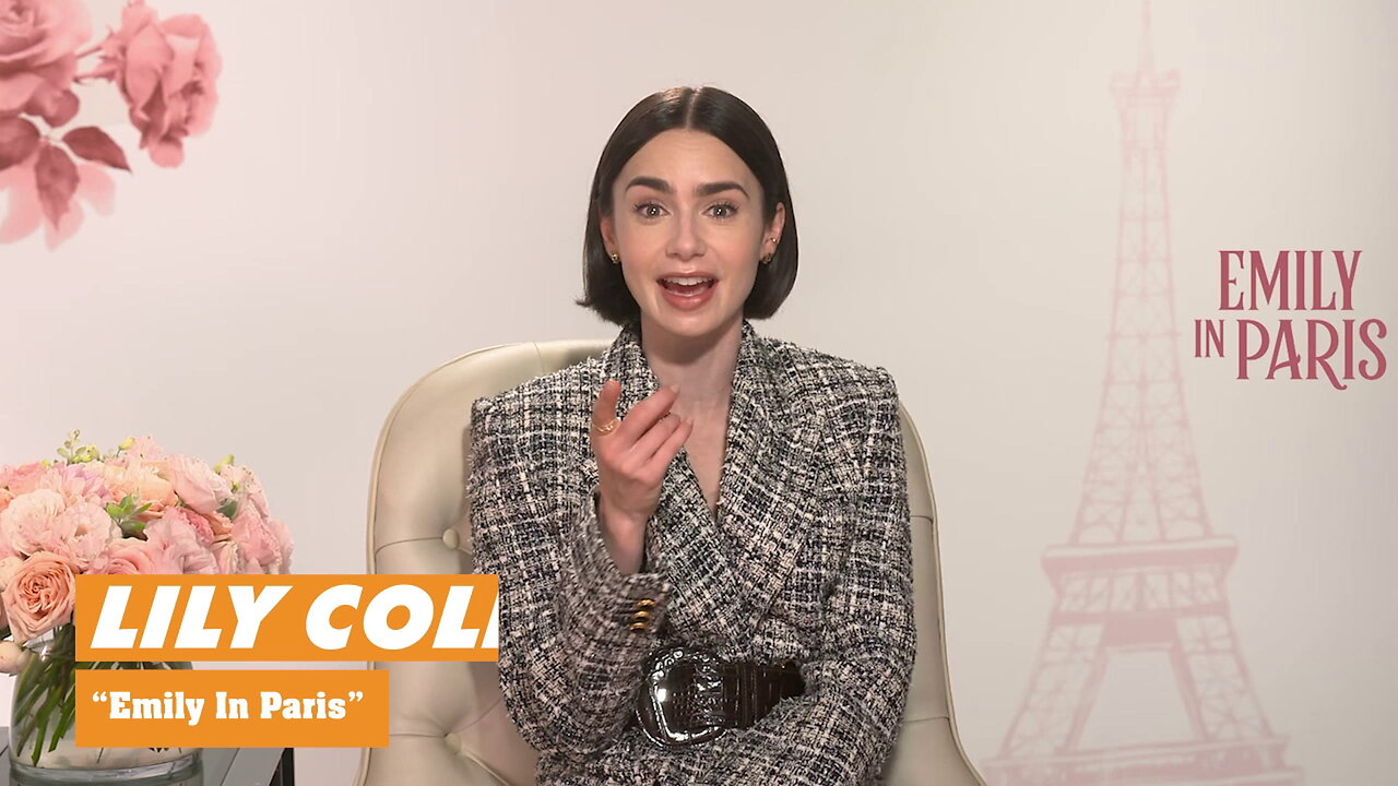 Lily Collins Reveals The Season 4 Outfit She Stole From Emily in Paris Set