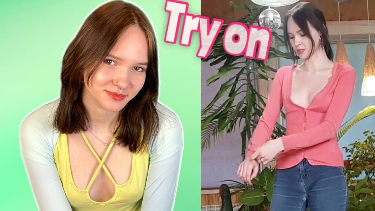 Cardigan sweater try on | tanya swizift try on haul