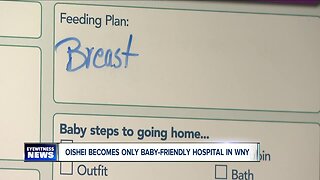 Western New York gets its first "baby-friendly" hospital designations