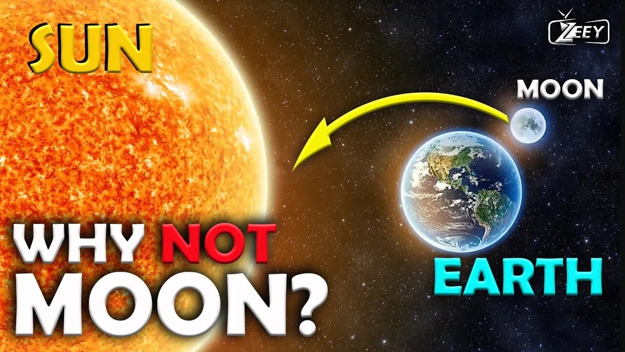 Why doesnt the moon orbit the sun rather than the earth? | planetary system | theia | Gravity Wells