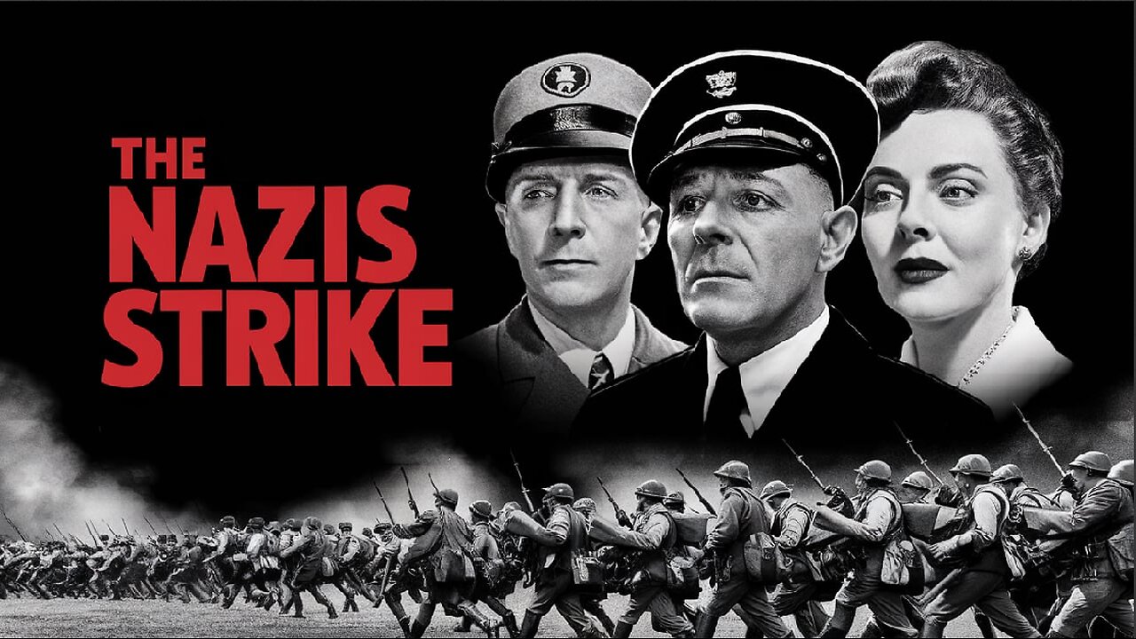 Nazis Strike (1943) Eduard Benes & Neville Chamberlain | Documentary | B&W |Cinema Gem