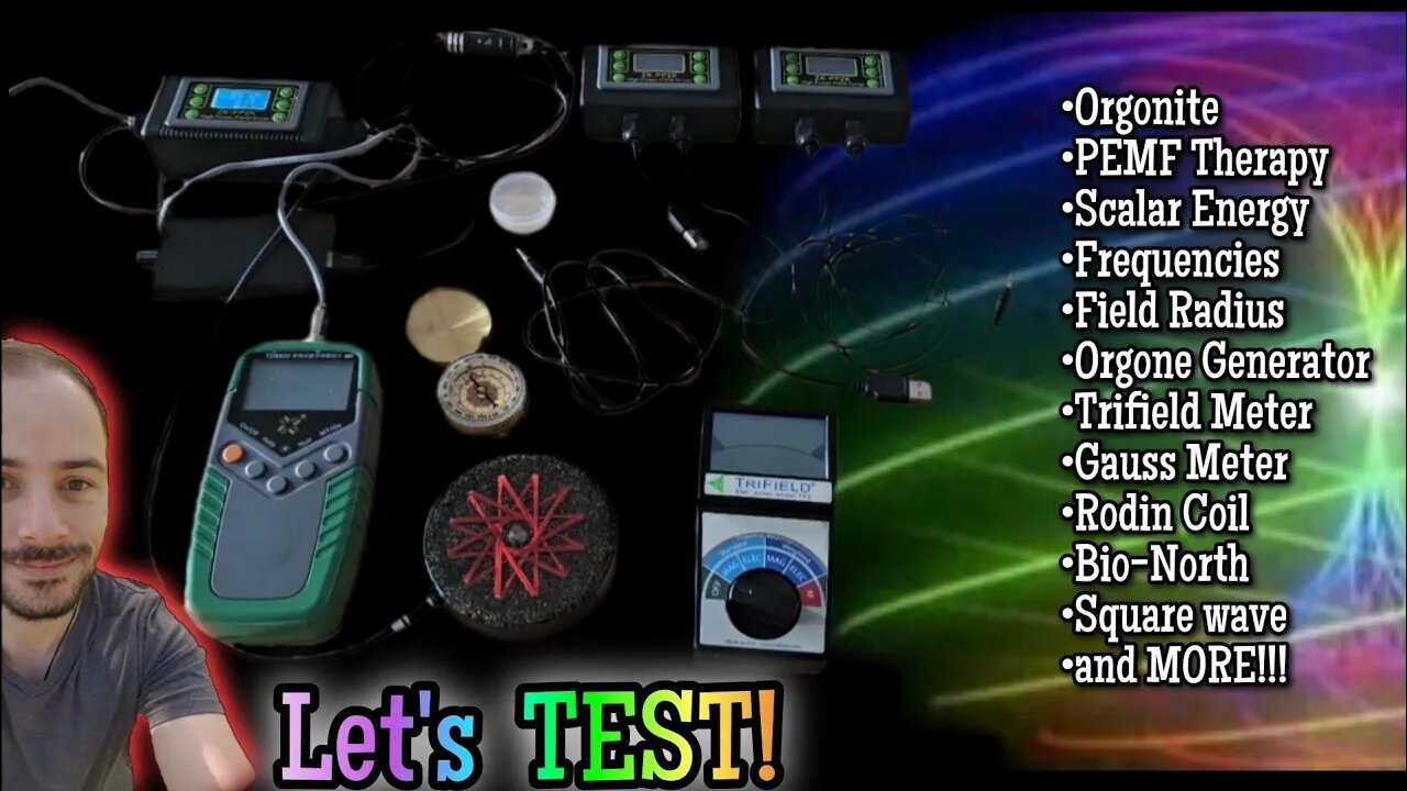 Theres a lot of info here! Watch til the end!!! Powered Orgonite, Scalar, PEMF, Frequency Generator
