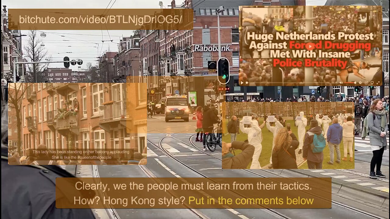 Amsterdam forbidden demo. January 2, 2022 - πΊπΈ English subs - 1h07m16s