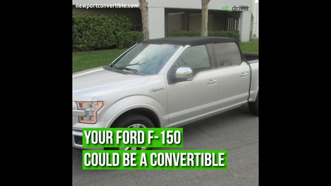 Your Ford F-150 Could Be A Convertible Truck