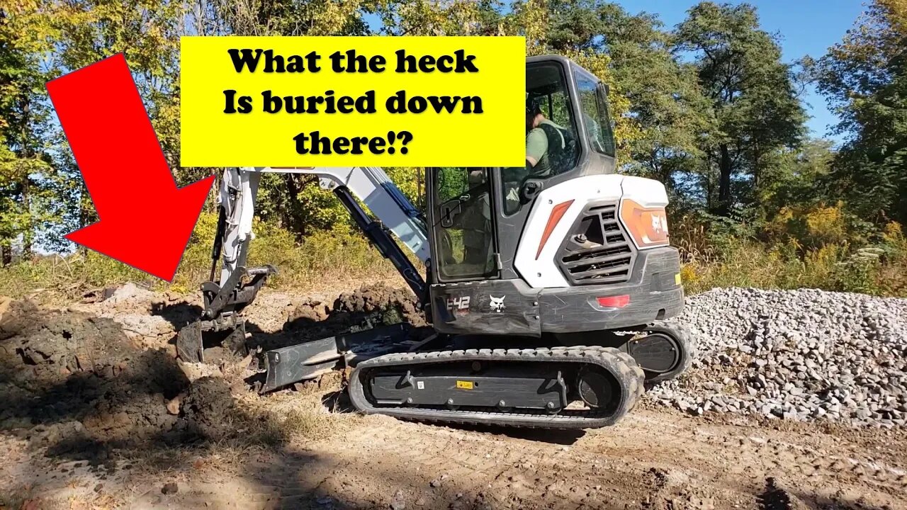 When your excavation day starts like this..