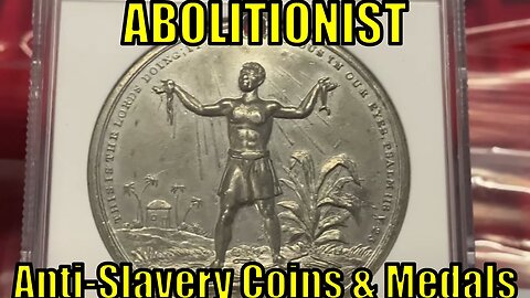 ABOLITIONIST Anti-Slavery Freedom Movement HISTORY Coins Medals Great Britain UK & US #trustedcoins