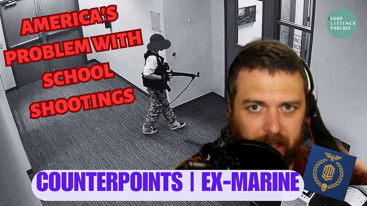 AMERICAS SCHOOL SH**T!NGS, GUN RIGHTS, US MARINES and more | Conor aka @Counterpoints