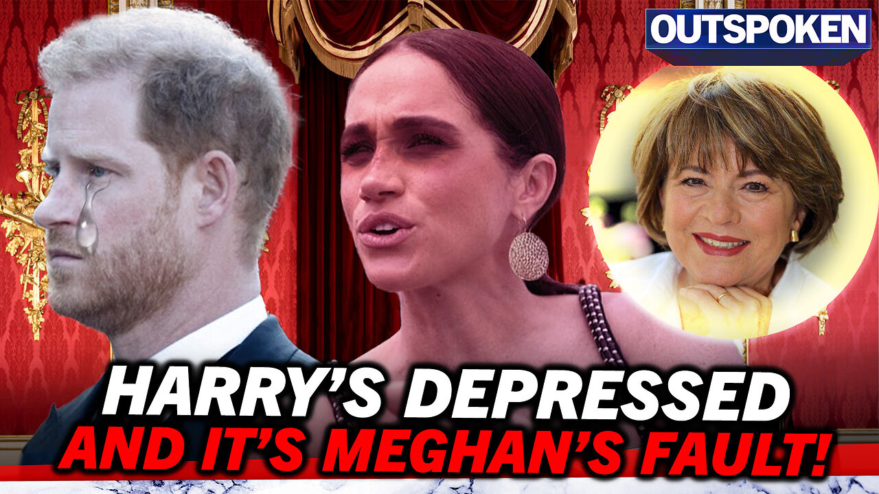 Harry’s biographer says prince is very depressed & reveals Meghan wants Charles to promote her jam