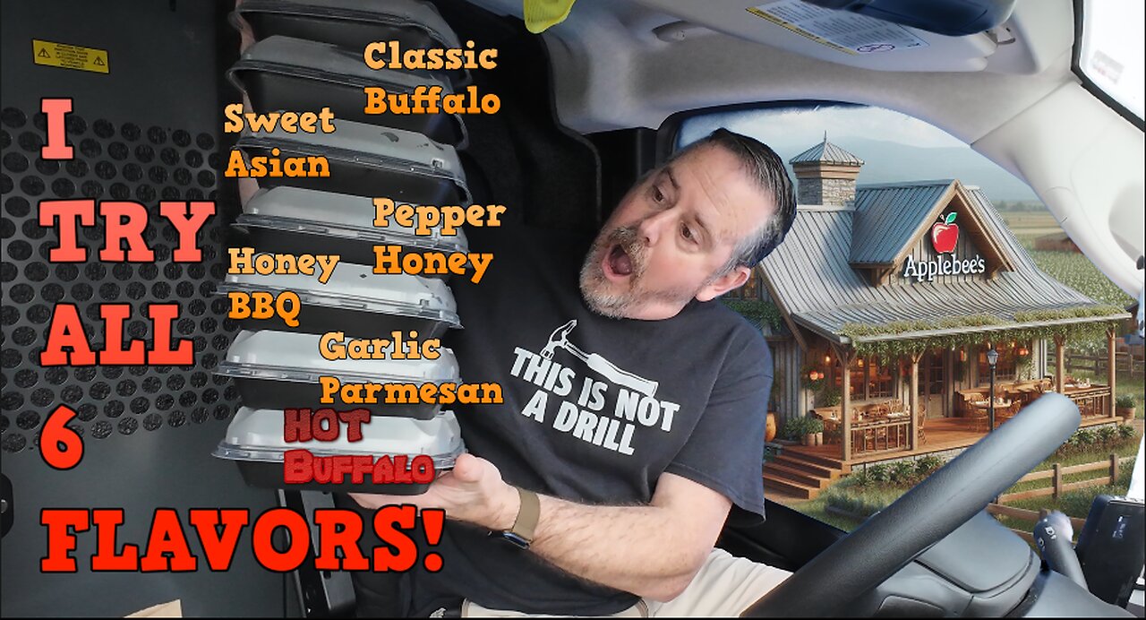 I try all six of Americas Favorite Boneless Wings, from Applebees