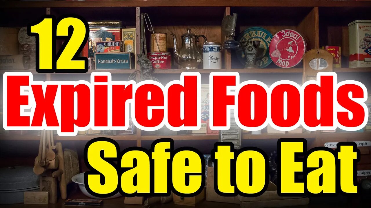 Expired Food: 12 Surprising Foods you can STILL EAT
