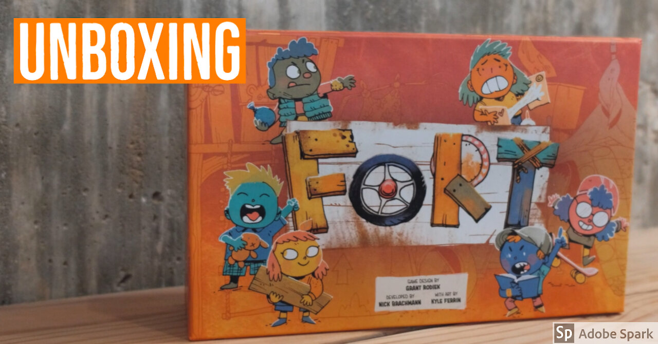 Unboxing Leder Games, FORT