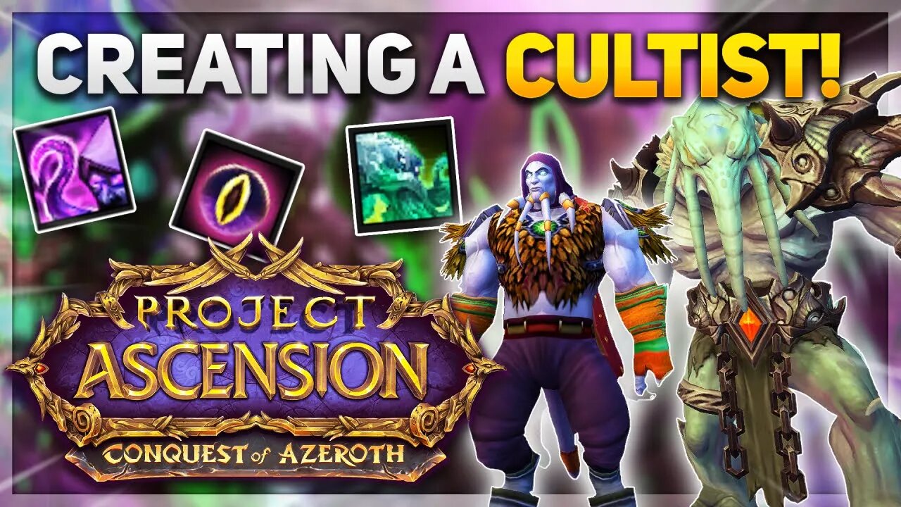 Lets check out the CULTIST class! | Conquest of Azeroth CLOSED ALPHA | Cultist