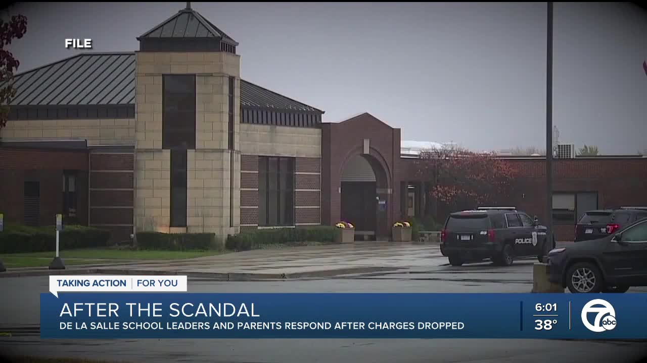 It’s a positive step towards moving on. Parents, new school president speak out at De La Salle after charges dropped in hazing case