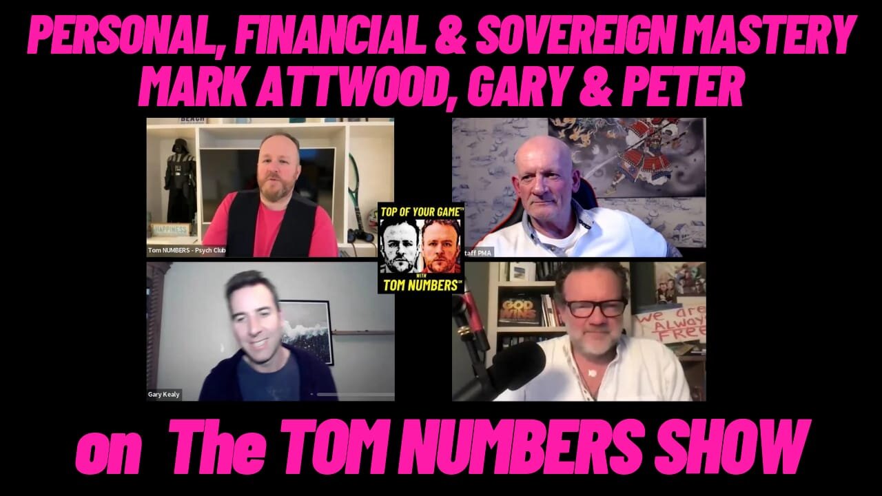 How YOU can become a financial SOVEREIGN : Mark Atwood, Tom Numbers - this works in all countries